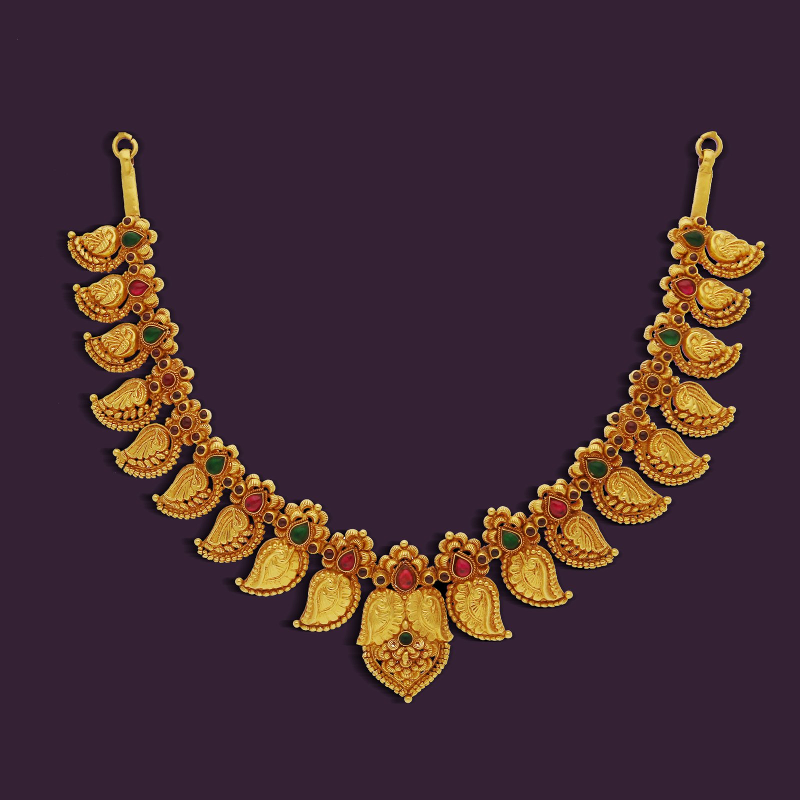  ANTIQUE DAKSHIN NECKLACE